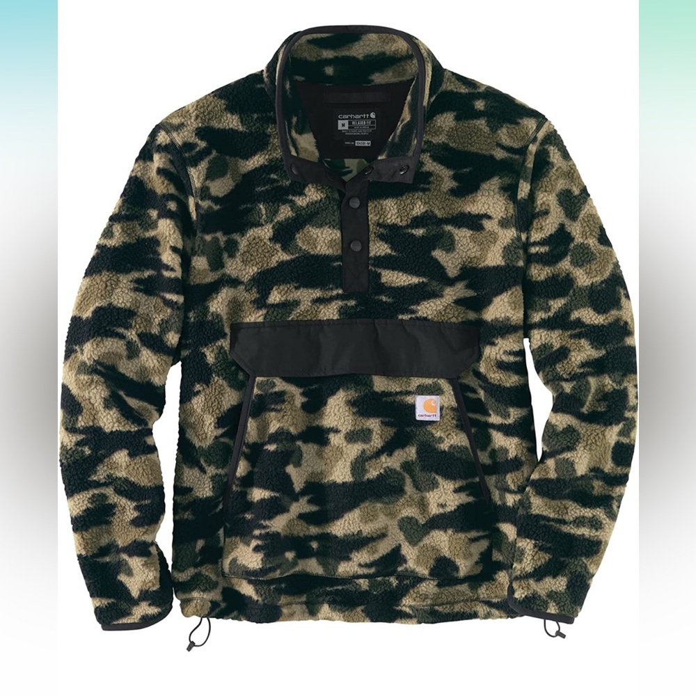 Carhartt Camo Pullover Fleece - Medium